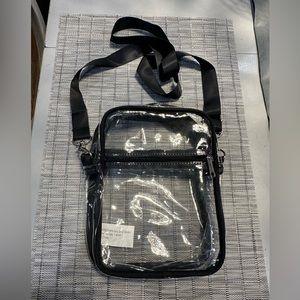Clear Crossbody bag!